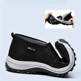 Men's Slip-on Sneakers Loafers - Athletic Shoes - Comfortable And Breathable Walking Shoes