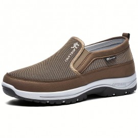 Men's Slip-on Sneakers Loafers - Athletic Shoes - Comfortable And Breathable Walking Shoes