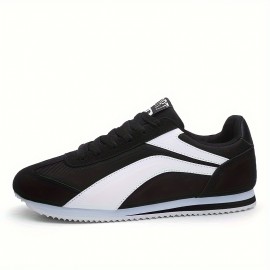 Men's Lace-up Sneakers, Comfortable And Breathable Casual Walking Shoes For Outdoor Walking Jogging, Spring Summer And Autumn