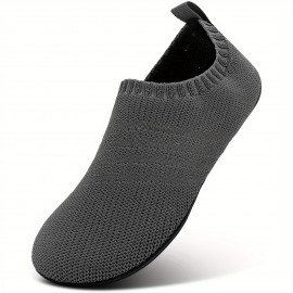 Men Women House Sock Shoes, Lightweight Comfortable Indoor Slippers