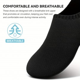 Men Women House Sock Shoes, Lightweight Comfortable Indoor Slippers