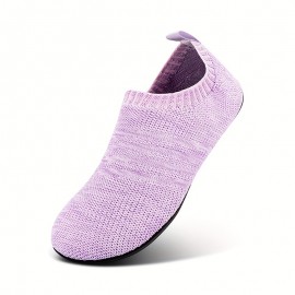 Men Women House Sock Shoes, Lightweight Comfortable Indoor Slippers