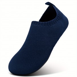 Men Women House Sock Shoes, Lightweight Comfortable Indoor Slippers