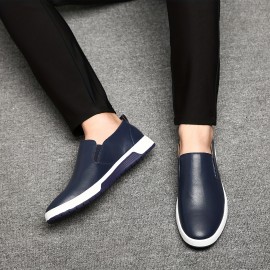 Men's Comfortable Slip-On Smart Casual Shoes, MInimalist Flat Loafers, Fathers Day Gifts