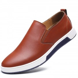 Men's Comfortable Slip-On Smart Casual Shoes, MInimalist Flat Loafers, Fathers Day Gifts