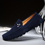 Men's Trendy Slip On Loafers, Casual Outdoor Walking Shoes