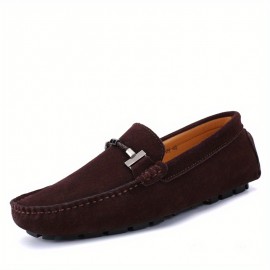 Men's Trendy Slip On Loafers, Casual Outdoor Walking Shoes