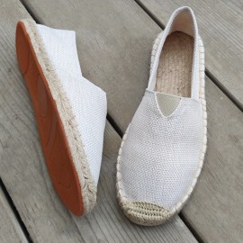 Men's Espadrilles Loafer Shoes, Casual Slip-on Shoes, Comfortable Walking Shoes