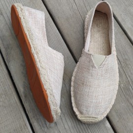 Men's Espadrilles Loafer Shoes, Casual Slip-on Shoes, Comfortable Walking Shoes