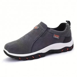 Men's Casual Sneakers, Breathable Non-slip Lightweight Slip-on Shoes For Outdoor Walking Running Driving, Spring And Autumn