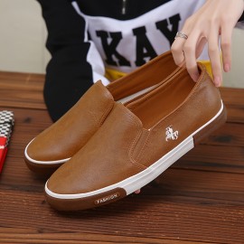 Men's Casual Loafers, Lightweight Anti-skid Slip On Shoes For Outdoor Daily Walking, Spring Summer And Autumn