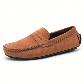 Men's Fashion Comfy Loafers, Wear-resistant Non-Slip Smart Casual Shoes