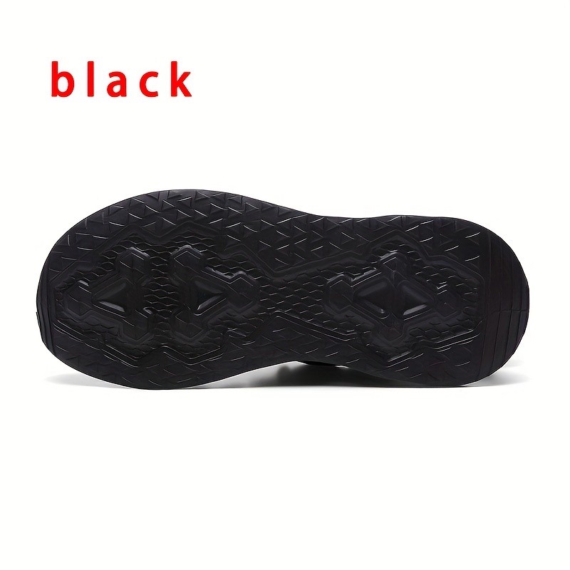 plus size mens blade type shoes shock absorption slip on soft sole non slip sneakers for mens outdoor activities details 9