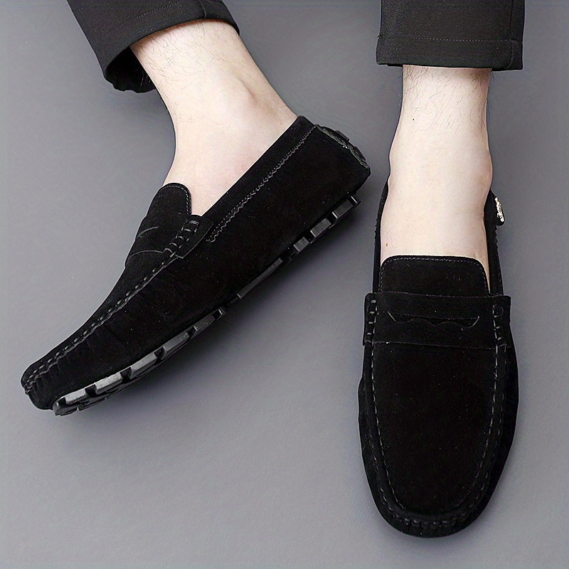 mens moccasins penny loafer shoes driving shoes comfy non slip slip on shoes mens footwear all seasons details 16