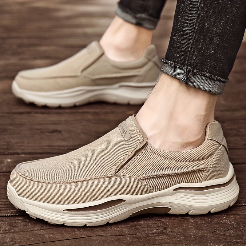 mens loafer shoes breathable non slip slip on shoes mens walking shoes spring and summer details 3